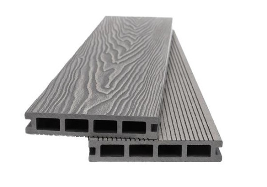 DECK-WPC ΔΑΠΕΔΟΥ ΝΕΑΣ ΓΕΝΙΑΣ 25/146mm L.GREY 80180 WPC-Deck δαπέδου