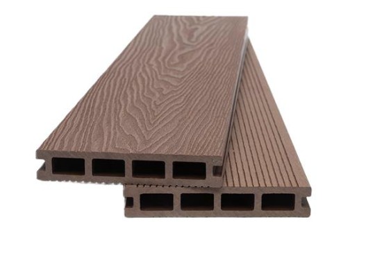 DECK-WPC ΔΑΠΕΔΟΥ ΝΕΑΣ ΓΕΝΙΑΣ 25/146mm L.BROWN 8040 WPC-Deck δαπέδου