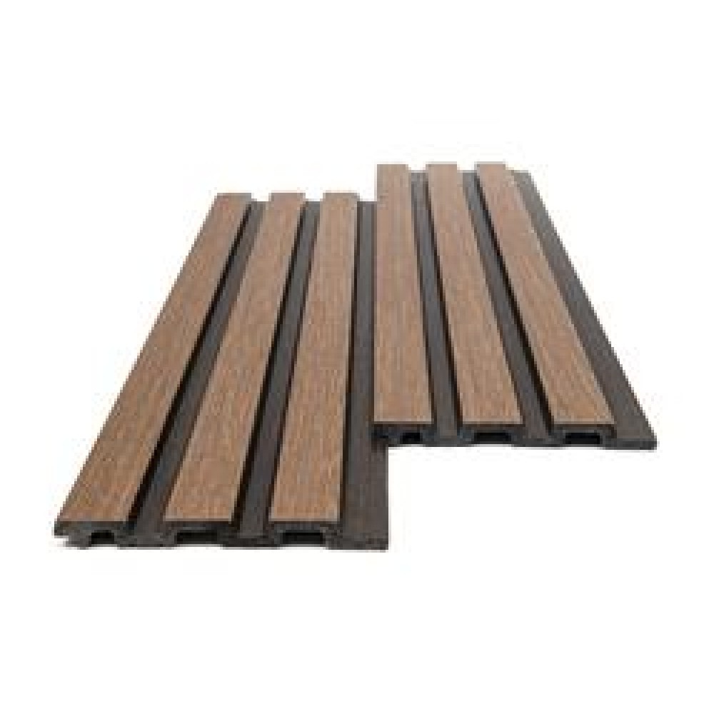 PS PANEL ΜΕ 3D ΠΗΧΑΚΙΑ 11 PIANO 12/122/2900mm GOLDEN OAK/D.BROWN