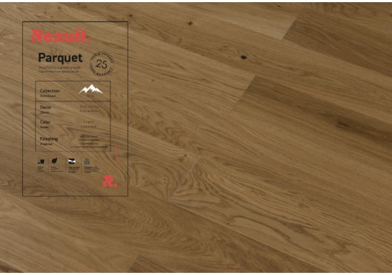 Δάπεδο Ξύλινο Προγιαλυσμένο-OAK  Junny  rezult 